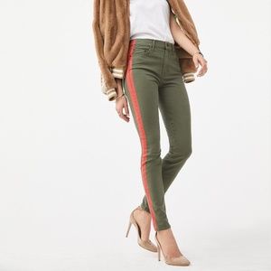 MOTHER DENIM THE LOOKER KILLING TIME FATIIGUE /RED